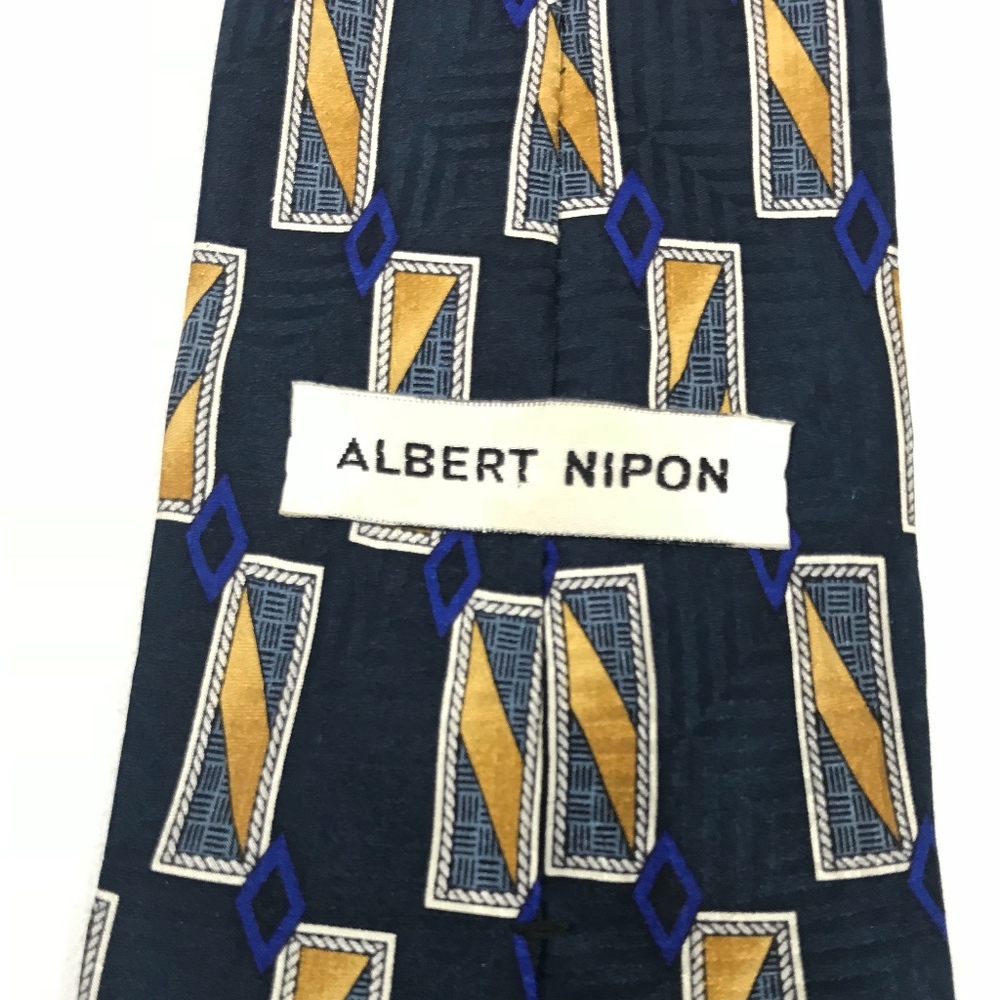 Albert Nipon Navy Tie